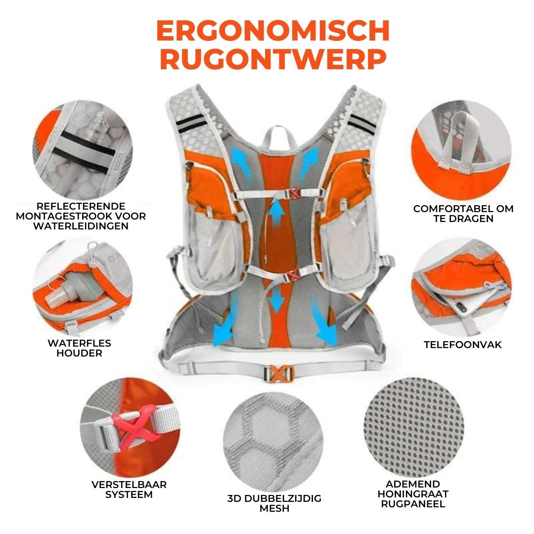 Comfortable Water Resistant Hiking Backpack for Outdoor Adventure