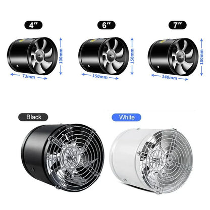 Silent Copper Ventilation Fan for Home Use