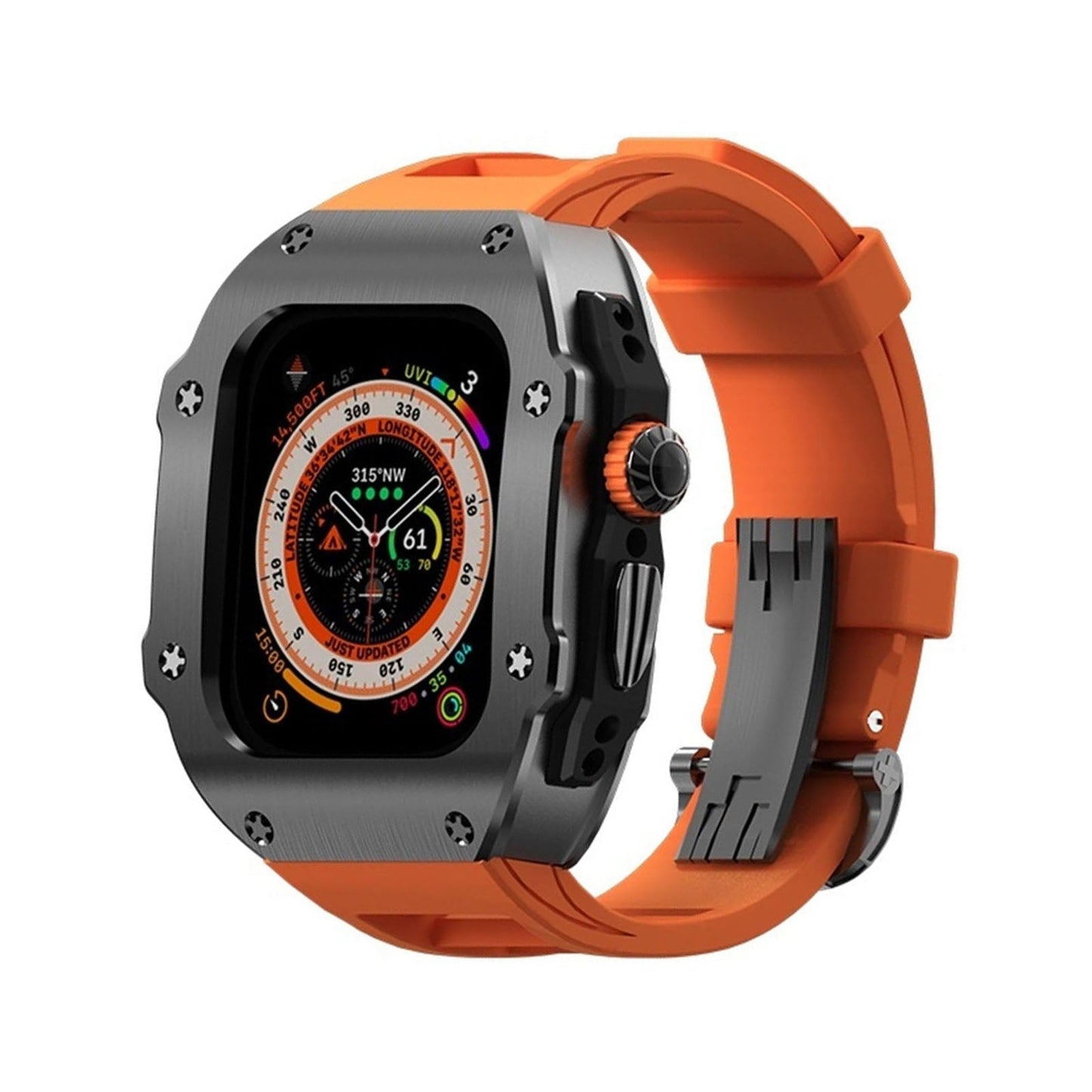Durable Stainless Steel Case For Apple Watch Ultra