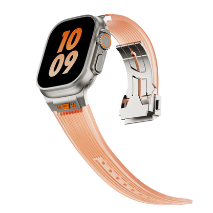 Transparent Soft Apple Watch Silicone Strap