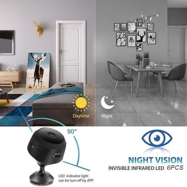 Compact HD Wireless Mini Security Camera