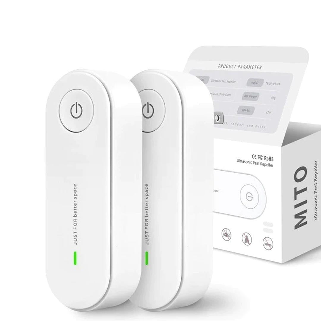 Dual Pack Electronic Insect Repellent Plug Ins - Lusomart