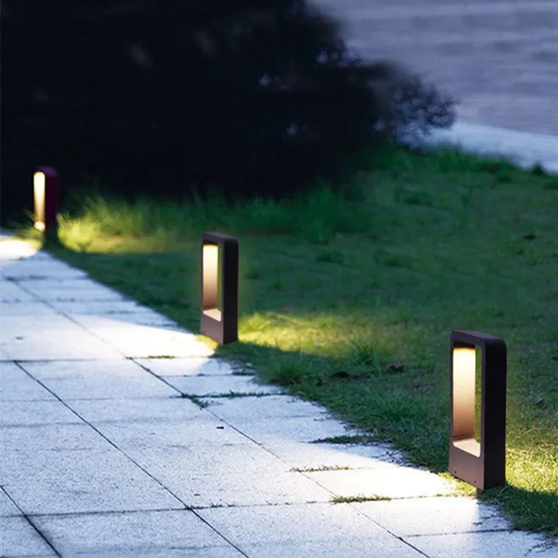 Outdoor Solar Powered Weatherproof Garden Lamp - Lusomart