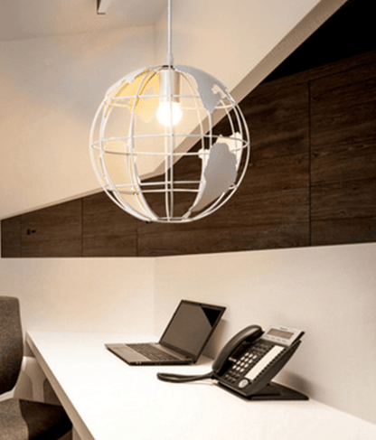Modern Glass Globe Ceiling Light