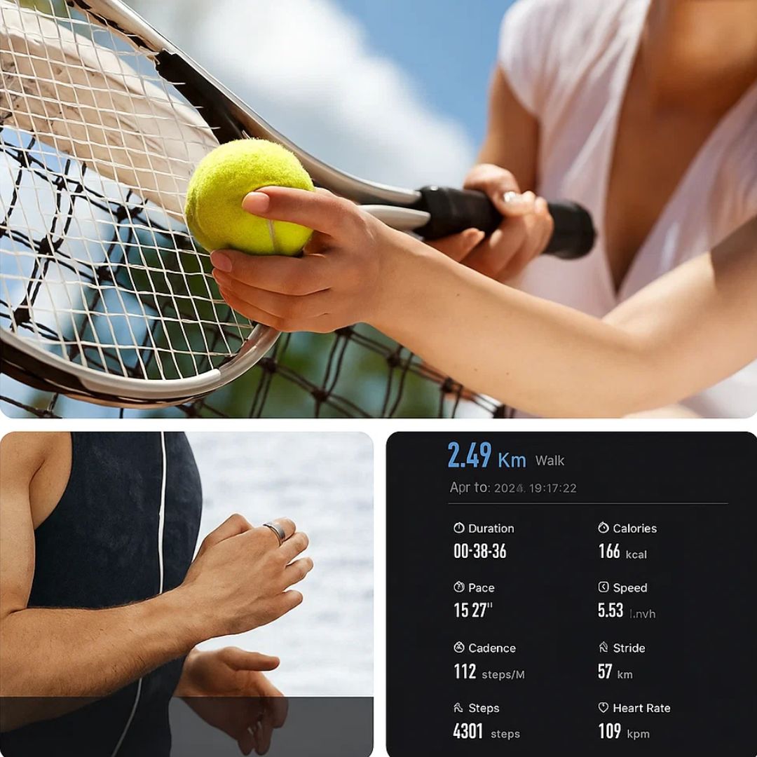 Waterproof Fitness Tracker with 24/7 Health Monitoring