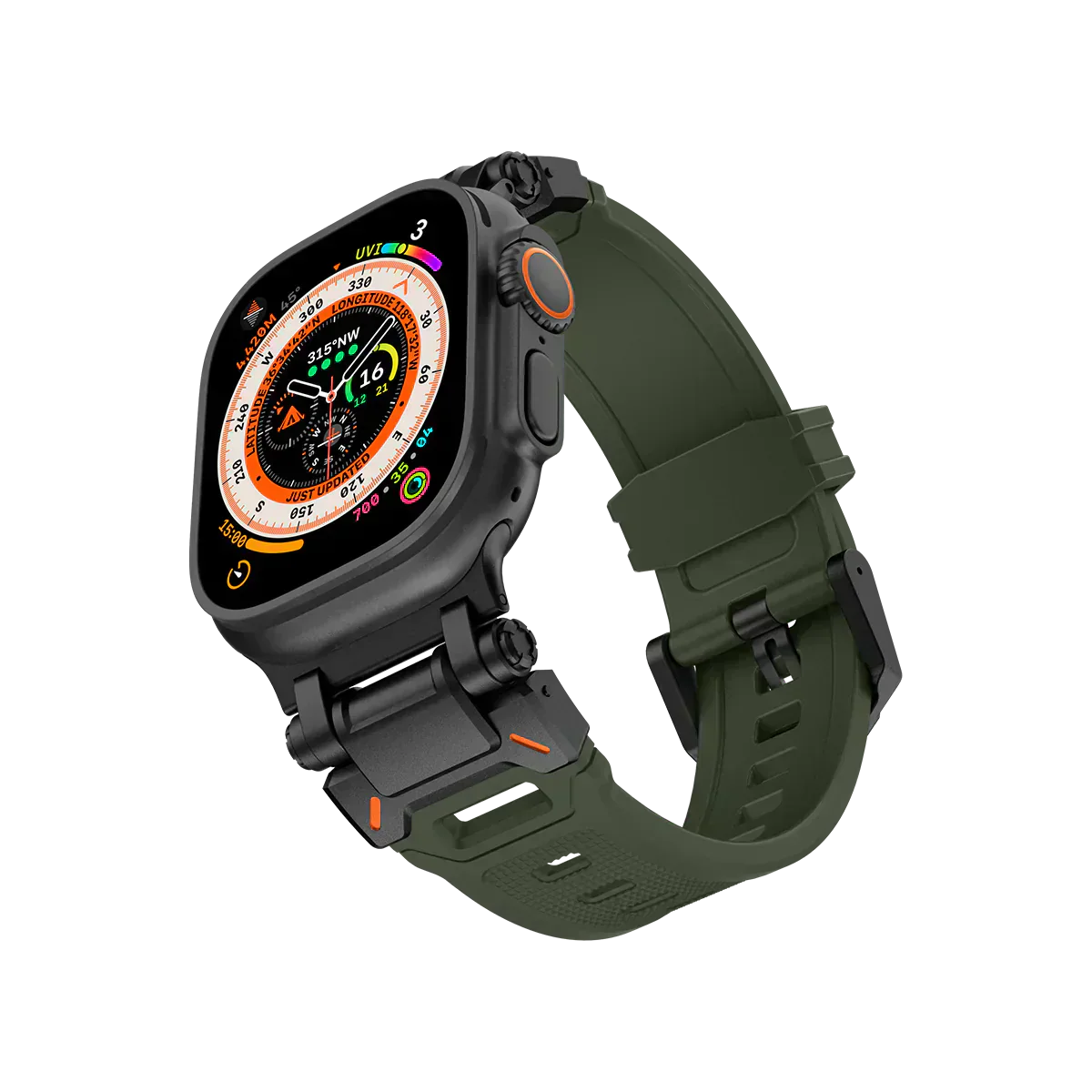 Durable Silicone Strap for Apple Watch