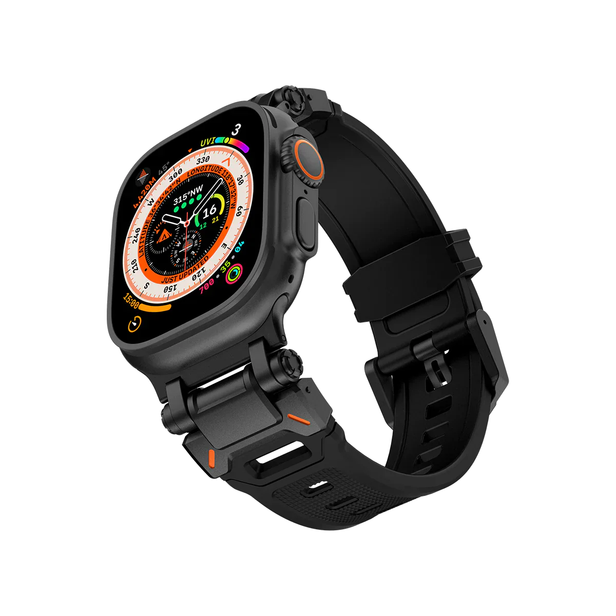 Durable Silicone Strap for Apple Watch