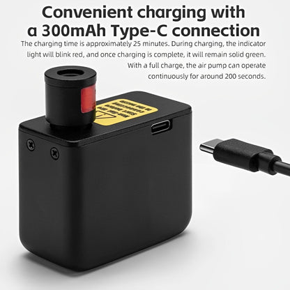 Portable Mini Bike Pump Rechargeable Type-C