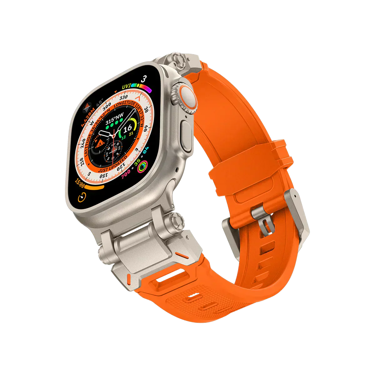 Durable Silicone Strap for Apple Watch