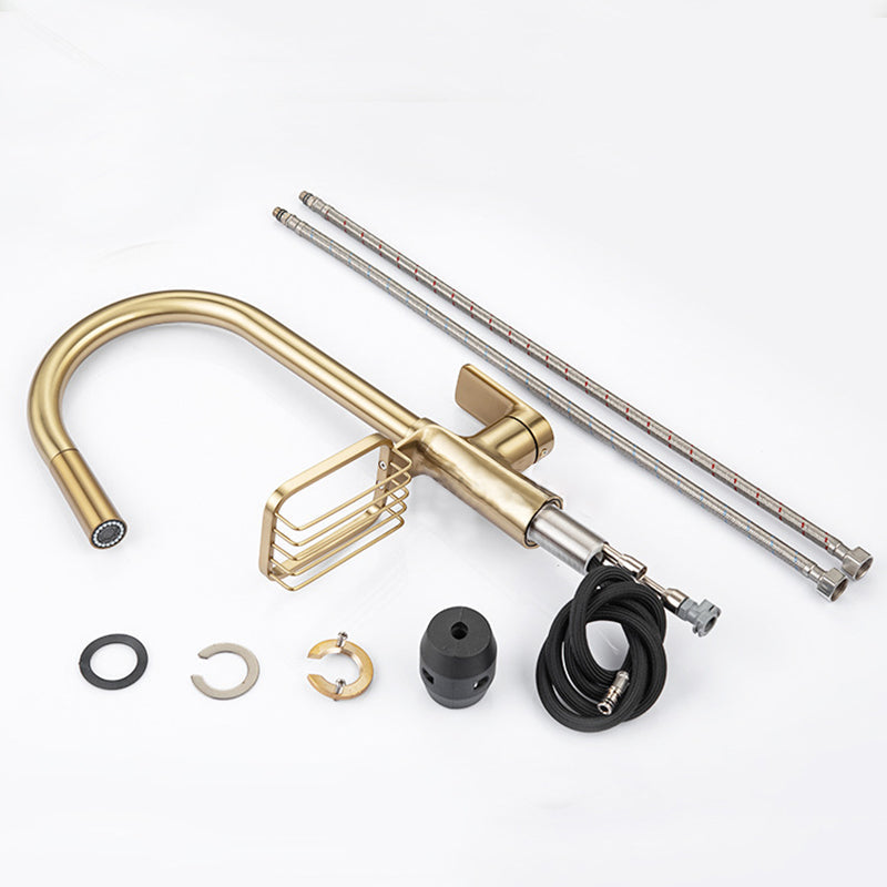 Stylish Kitchen Faucet With Pull Down Spray nozzle