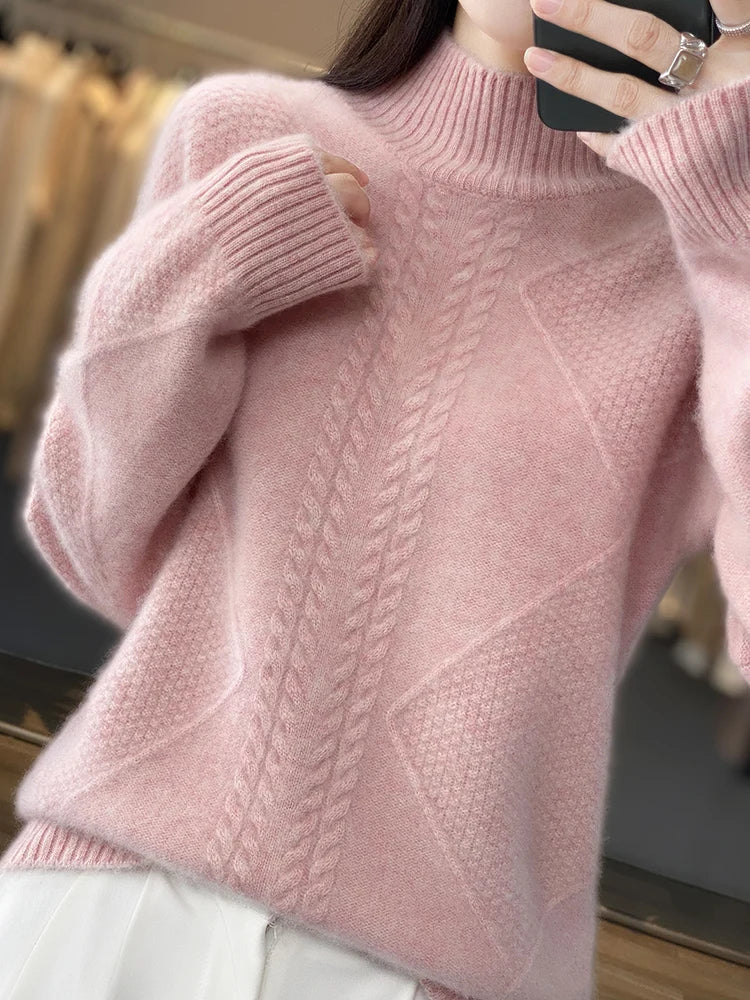 Soft Cashmere Crew Neck Sweater