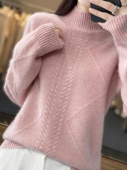 Soft Cashmere Crew Neck Sweater
