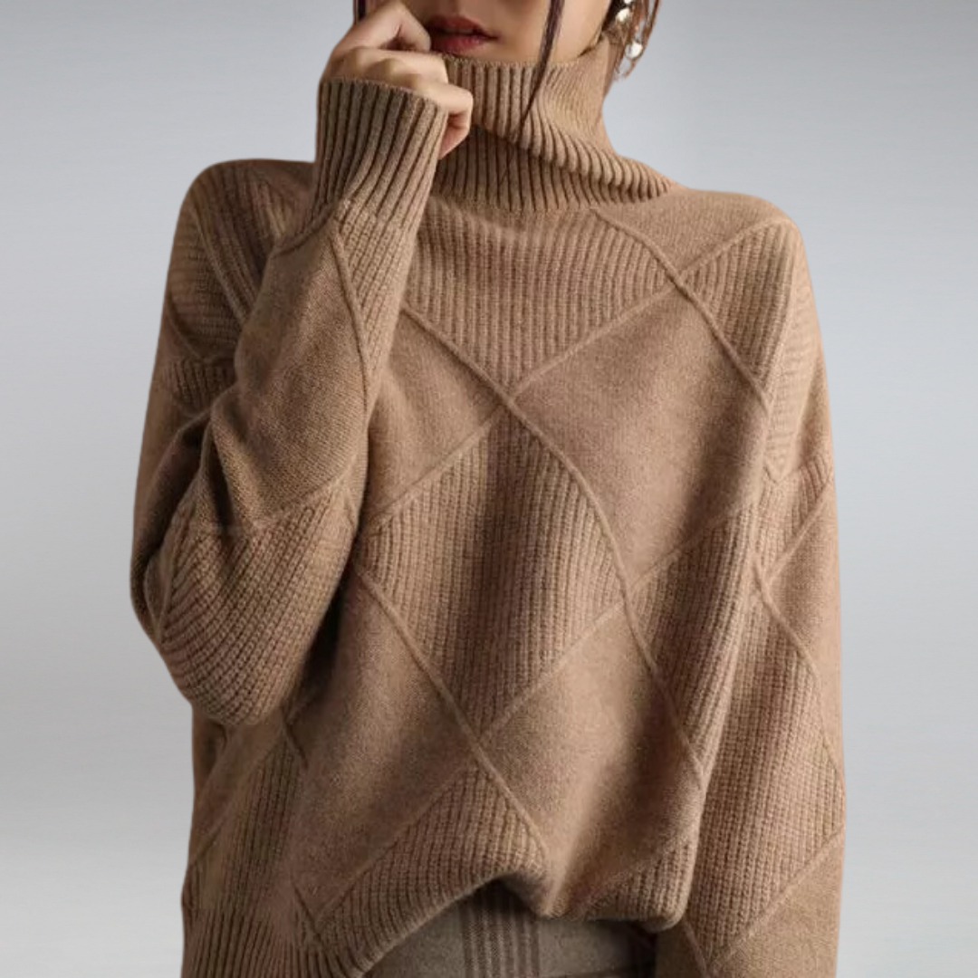 Soft Cashmere Crew Neck Sweater for Women