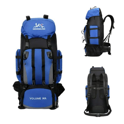 Lightweight 90L Water Resistant Hiking Backpack