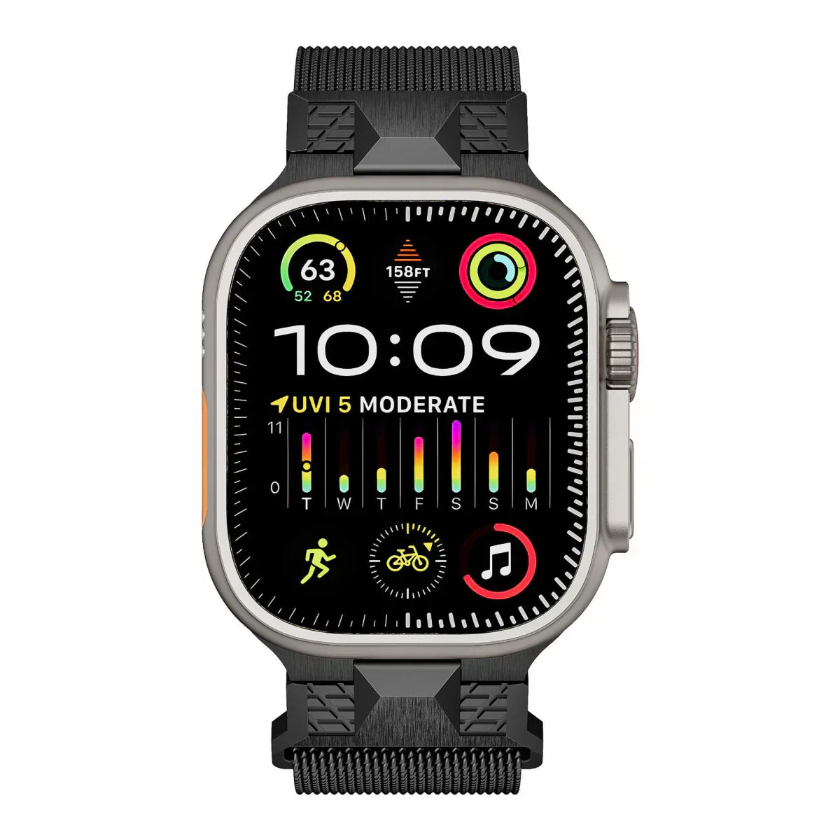 Strong Magnetic Apple Watch Metal Band