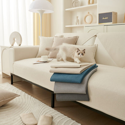 Plush Weatherproof Grip Soft Couch Throw Blanket