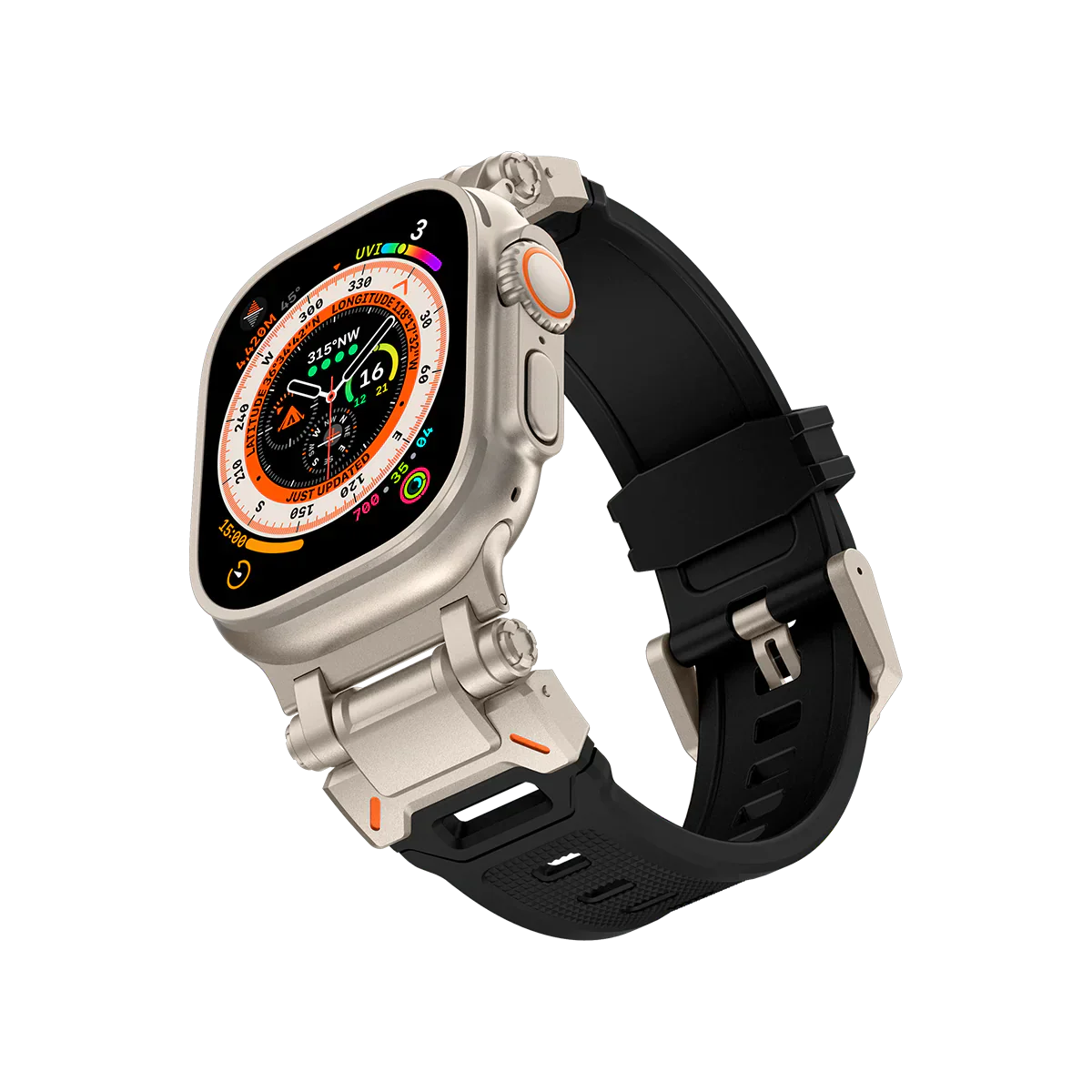 Durable Silicone Strap for Apple Watch