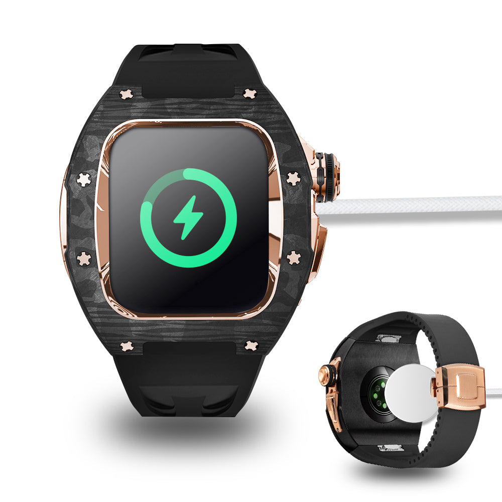 Premium Apple Watch Carbon Case Upgrade Kit