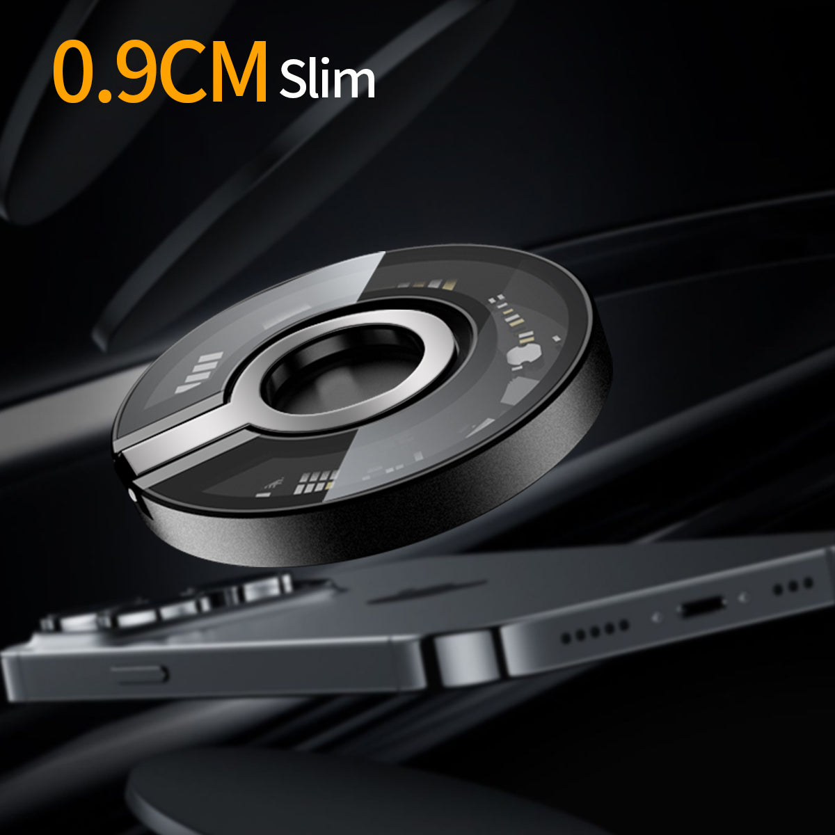 Compact Fast Wireless Charging Phone Stand