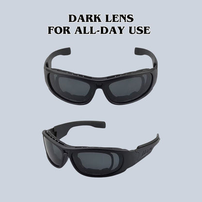 Ride Ready Polarized Motorcycle Sunglasses UV400