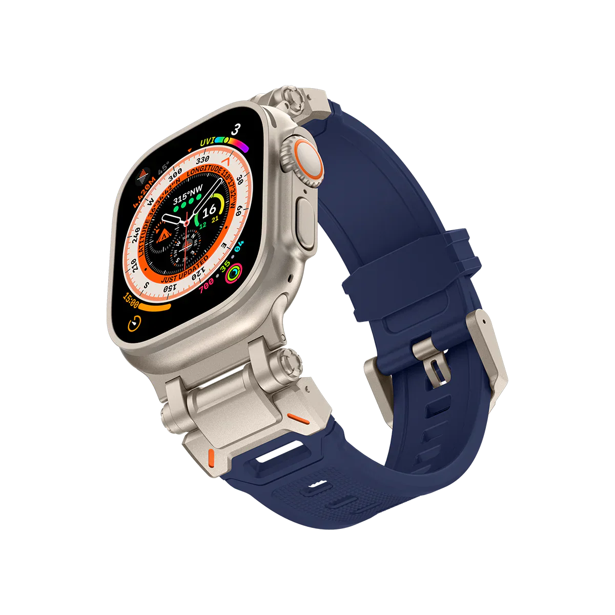Durable Silicone Strap for Apple Watch