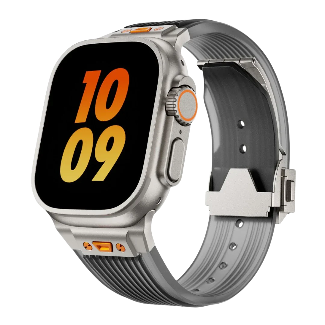 Transparent Soft Apple Watch Silicone Strap
