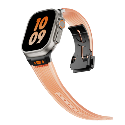 Transparent Soft Apple Watch Silicone Strap