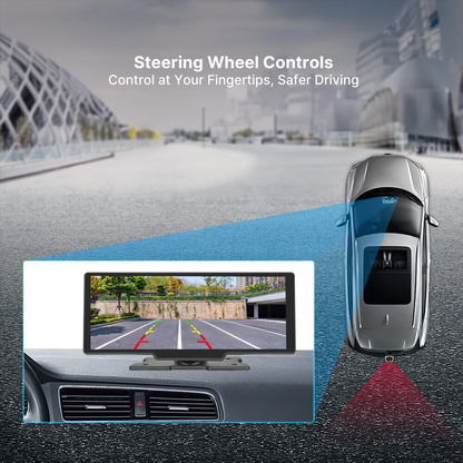 Compact 10.26 Wireless Car Play Touchscreen Display