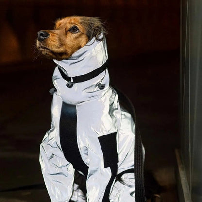 Waterproof Dog Rain Jacket with Leg Covers All Sizes