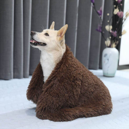 Soft Plush Pet Blanket for Calming Comfort