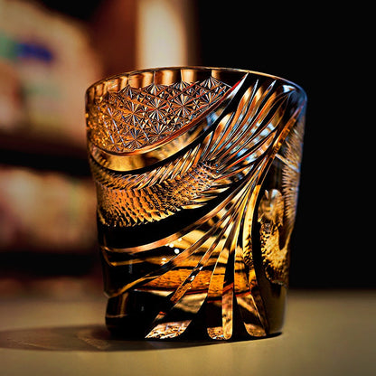 Luxury Handmade Dragon Whisky Glass Gift Set