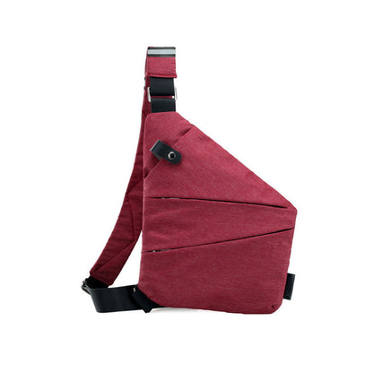 Practical Travel Sling Bag With Safe Pockets