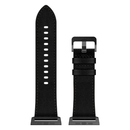 Genuine Brown Leather Watch Strap