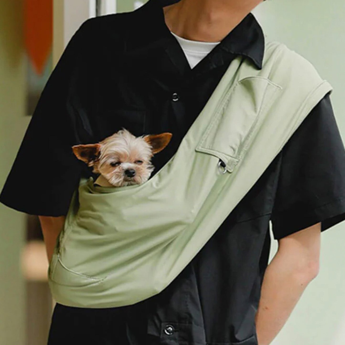 Compact Pet Sling - Easy Carry Pouch for Small Dogs
