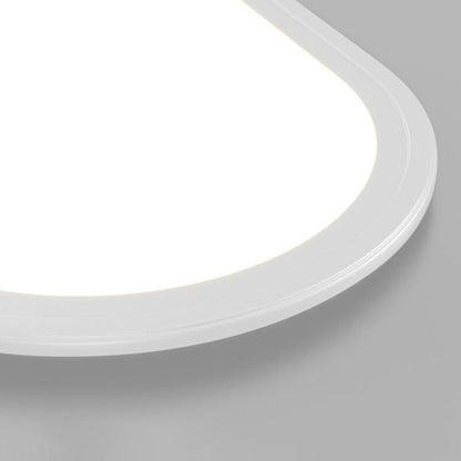 Elegant Slim Oval Ceiling Light Fixture