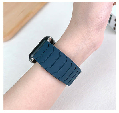 Strong Flexible Apple Watch Silicone Strap Band