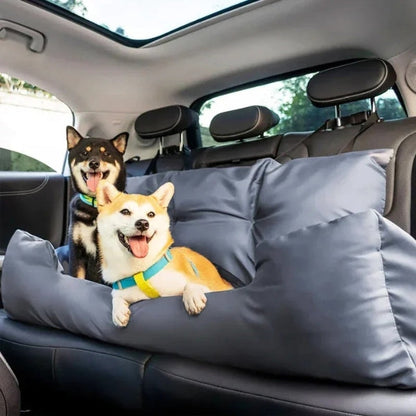 Comfy Pet Car Seat Bed For Dogs, Large Medium Sizes