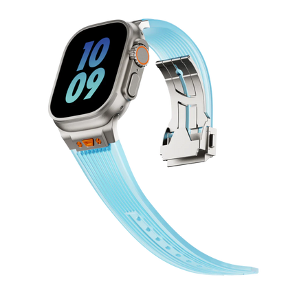 Transparent Soft Apple Watch Silicone Strap