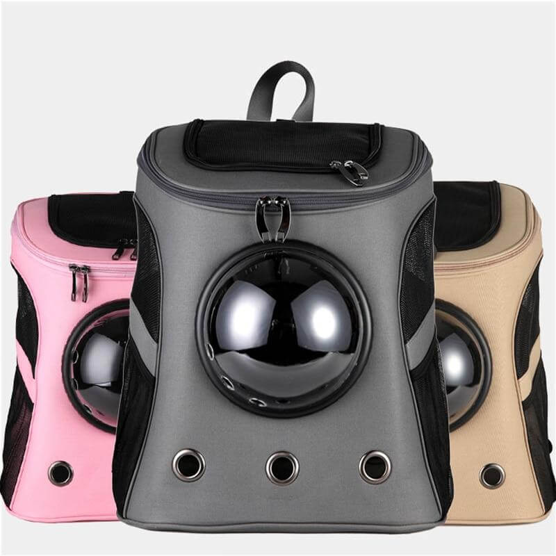 Breathable Pet Carrier Backpack with Mesh Window