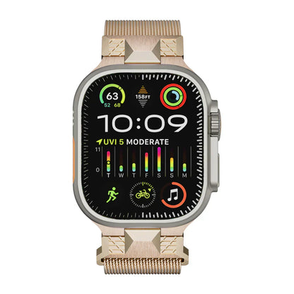 Strong Magnetic Apple Watch Metal Band