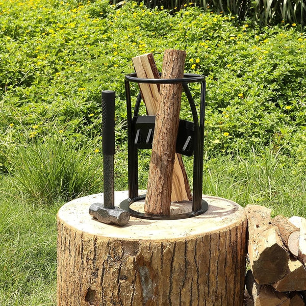 Effortless Automatic Log Splitter for Fast Chopping