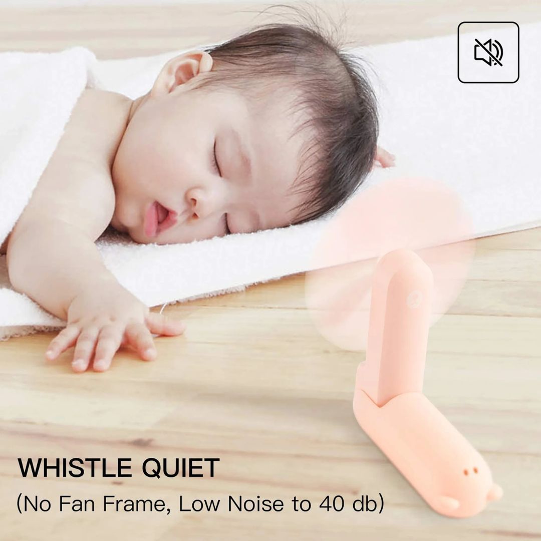 Portable 3 In 1 Mini Fan With LED Light And USB