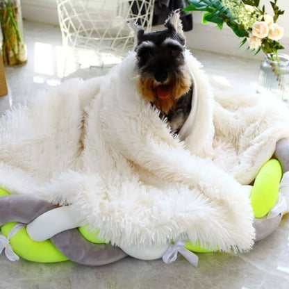 Soft Plush Pet Blanket for Calming Comfort