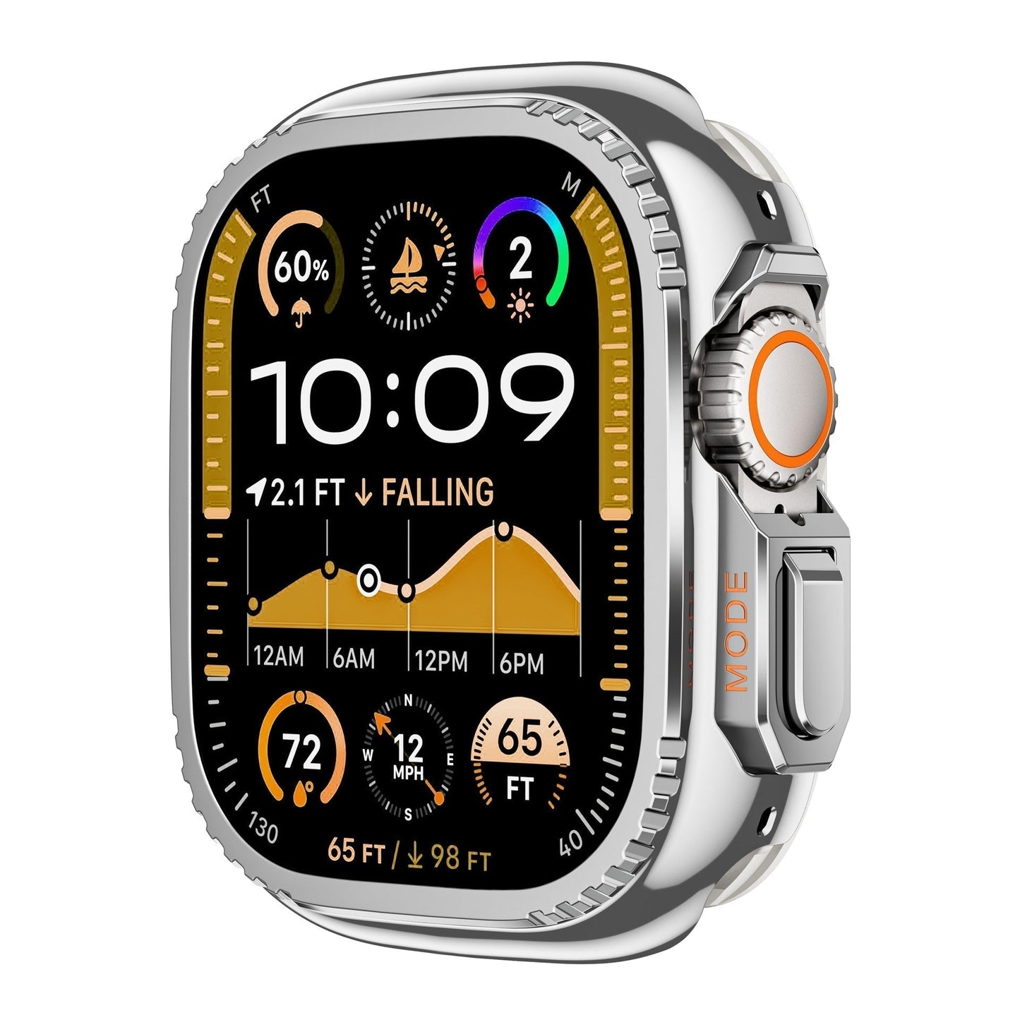 Durable Metal Protector Case for Apple Watch
