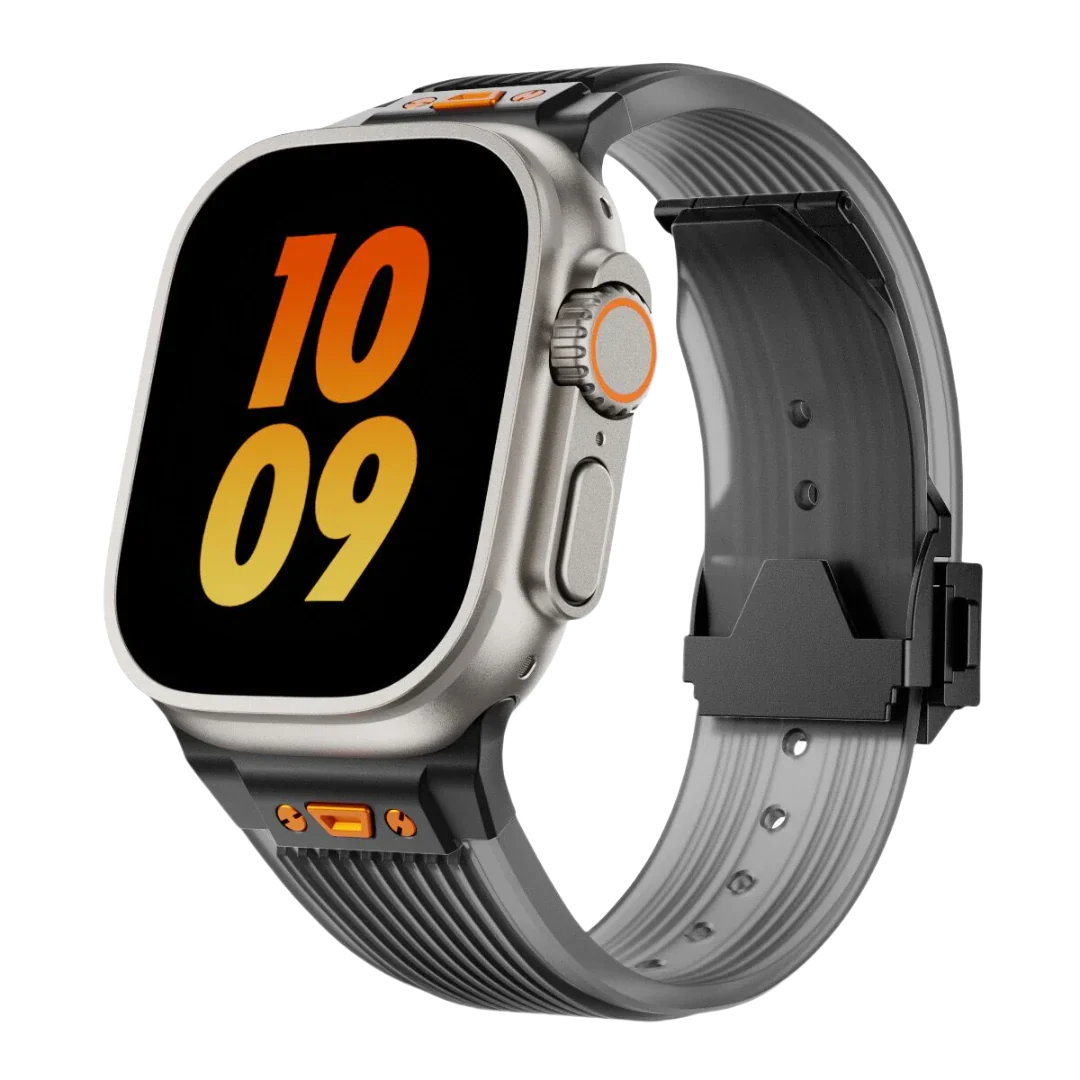 Transparent Soft Apple Watch Silicone Strap