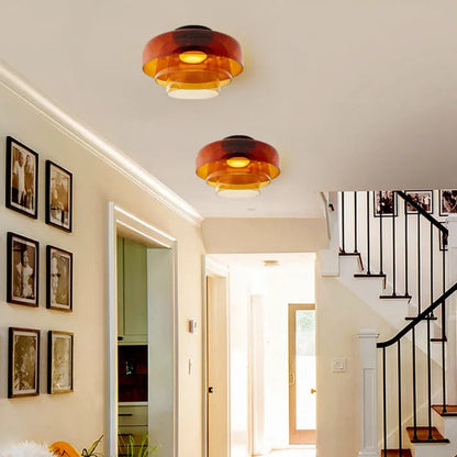 Elegant Glass Pendant Ceiling Lamp