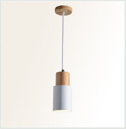 Natural Wood Hanging Light Fixtures