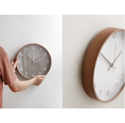 Rustic Wood Large Wall Clock for Home Decor