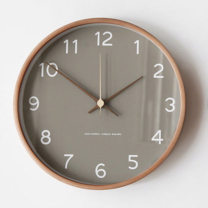 Rustic Wood Large Wall Clock for Home Decor - Lusomart