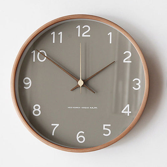 Rustic Wood Large Wall Clock for Home Decor - Lusomart